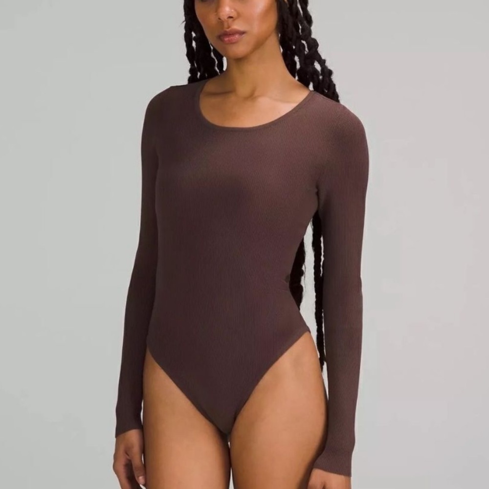 NEW LULULEMON RIBBED JAVA KNIT BODYSUIT!